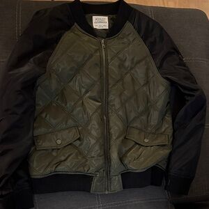 Like New Olive Green bomber jacket